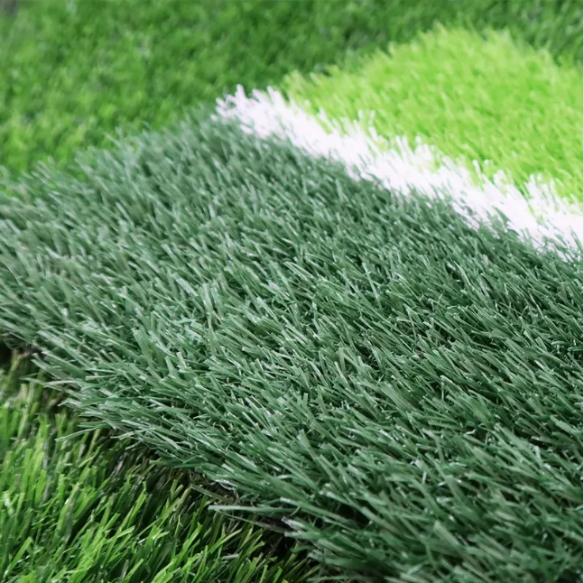 laying synthetic grass