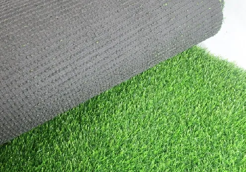 laying artificial grass on clay soil